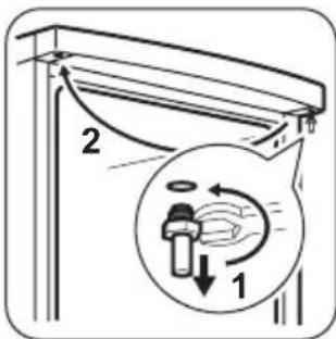Novamatic KSTF 315.2 - Réversibilité de la porte - 2