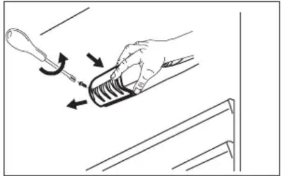 Novamatic KS 196.2IB - Remplacement de l'éclairage - 1