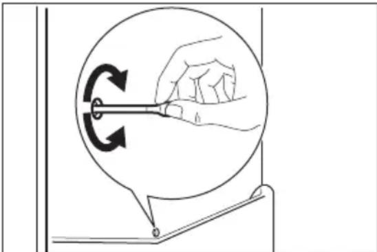Novamatic KS 196.2IB - Defrosting of the refrigerator - 1
