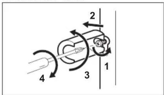 Novamatic KS 196.2IB - Entretoises arrriere - 1