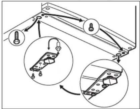 Novamatic KS 162IB - Réversibilité de la porte - 3
