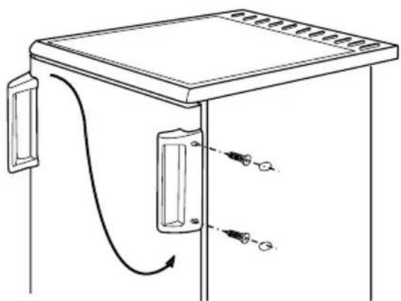 Novamatic KS 160.4IB - Wechsel des Türanschlags - 4