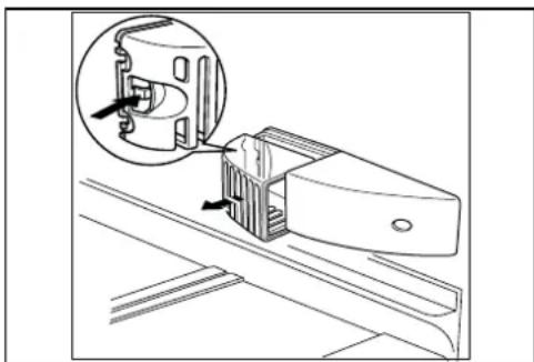 Novamatic EKI1220IB - Changement de l'ampoule - 1