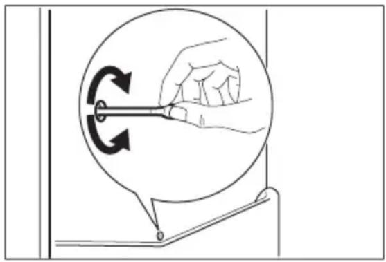 Novamatic EKI1222IB - Abtauen des Kühlschranks - 1