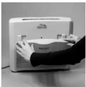 Heaven Fresh HF 300D - COMMENT REMPLACER LA CARTOUCHE FILTRANTE - 1