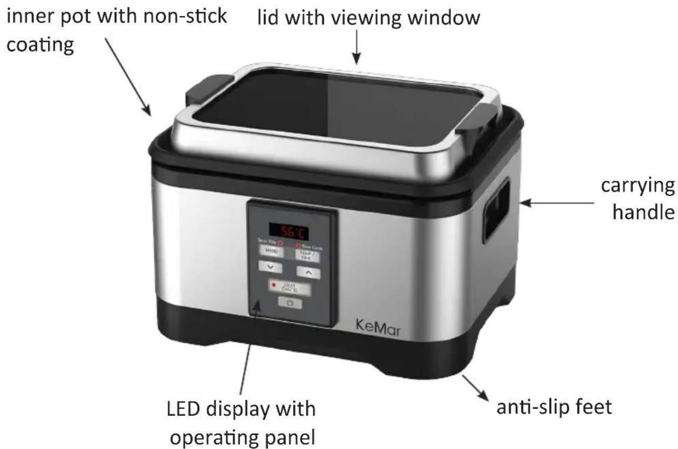KeMar KSV160 - Description and function of the parts i - 1