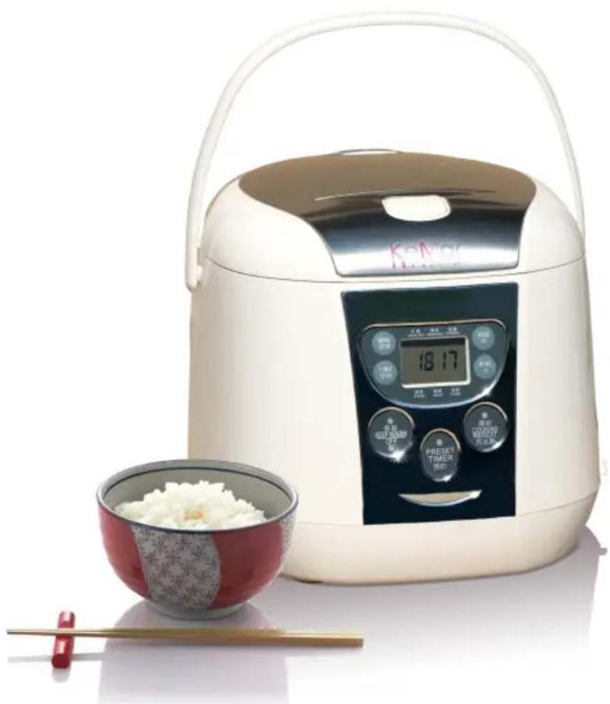 KeMar KRC140 - Premium Mikroprozessor-gesteuerter Multifunktionskocher KRC-140 - 1