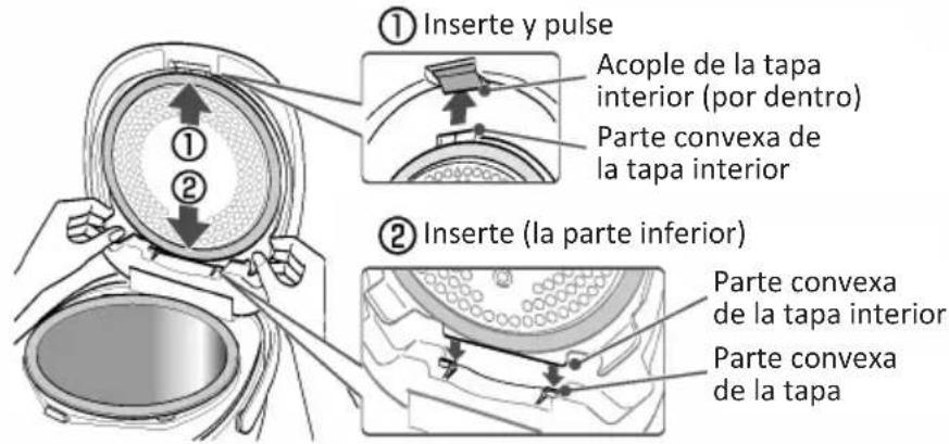 KeMar KIC180 - Montar la tapa interior - 1
