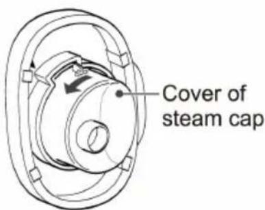 KeMar KIC180 - STEAM CAP - 2