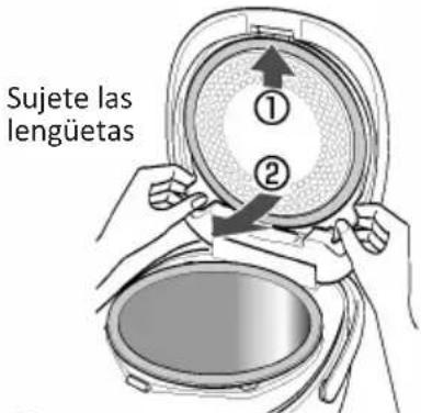 KeMar KIC180 - Desmontar la tapa interior - 1