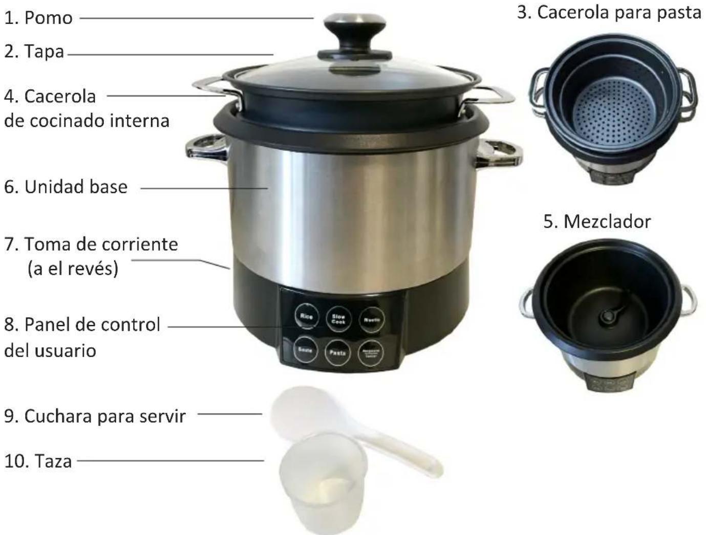 KeMar KMC218 - Panel de operación - 1