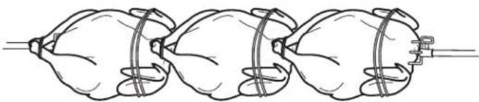 Broil King Sovereign XLS 90 - CÓMO USAR UNA BARRA - CARNE DE AVE - 2