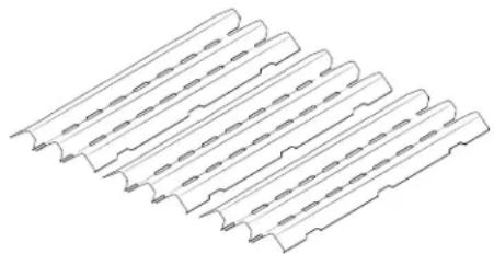 Broil King Sovereign XL 20 - CAST IRON COOKING GRIDS - 1