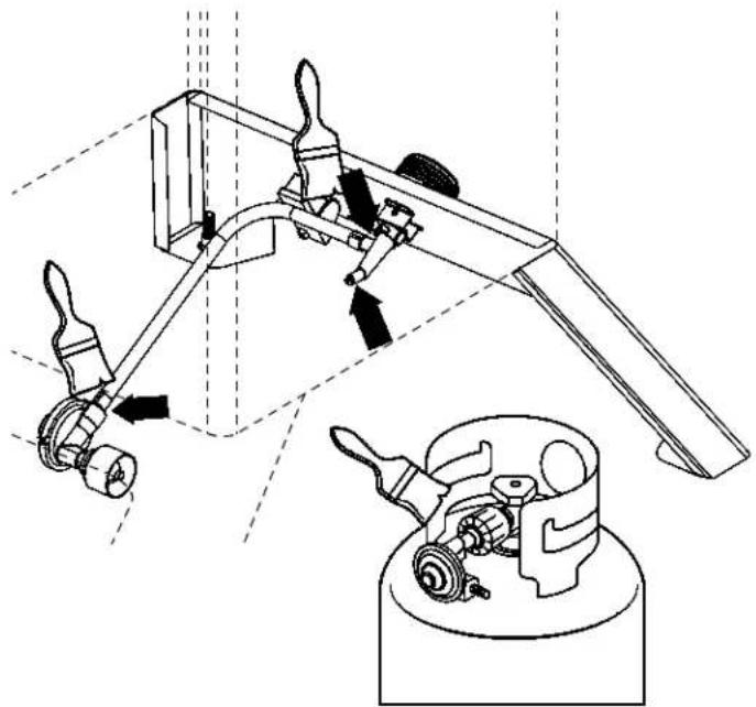 Broil King Smoke Vertical Propane Smoker - TO TEST FOR LEAKS: - 1
