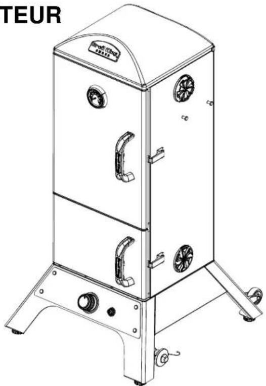 Broil King Smoke Vertical Propane Smoker - CONTENUS - 1