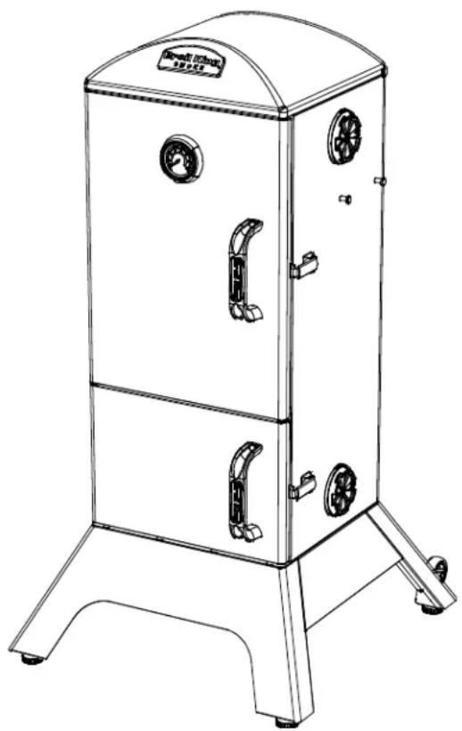 Broil King Smoke Vertical Charcoal Smoker - AHUMADOR VERTICAL A CARBON BROIL KING® SMOKEMR - 1