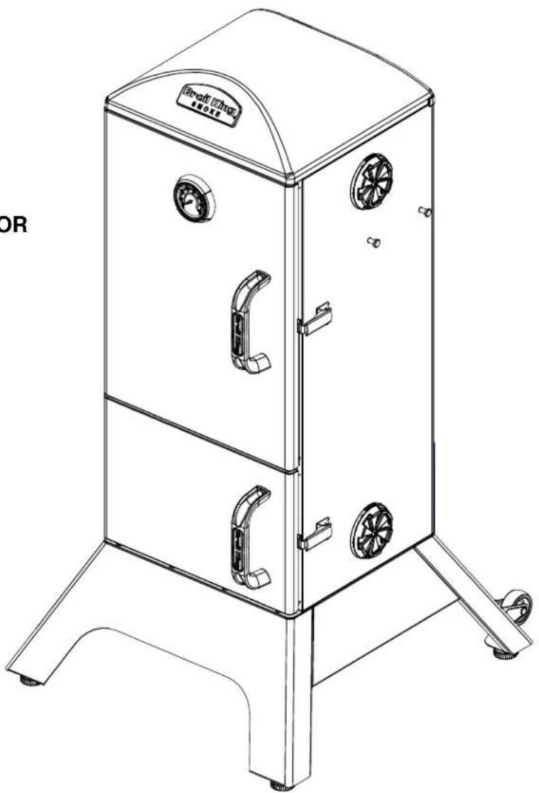 Broil King Smoke Vertical Charcoal Smoker - 1