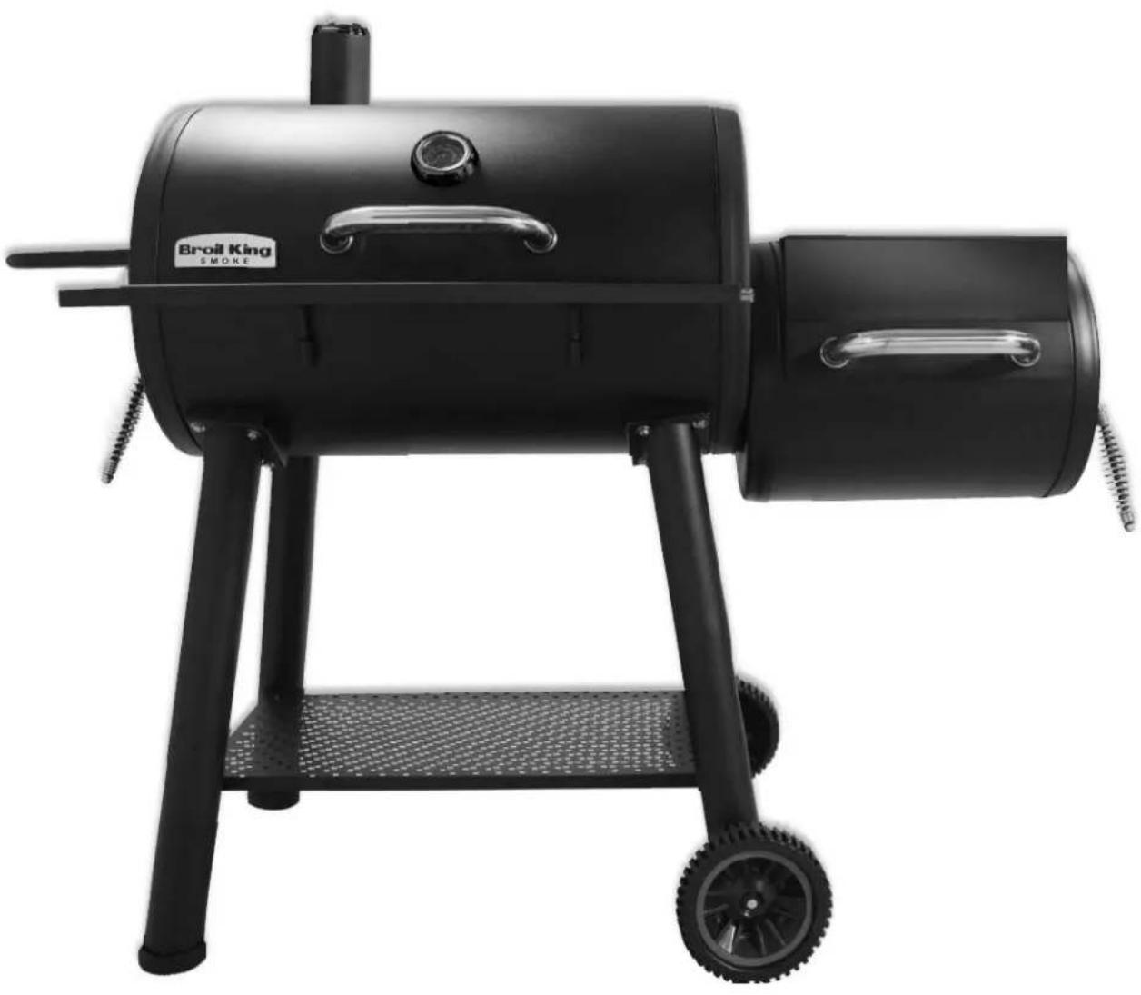 Broil King Smoke Offset Charcoal Smoker - Outside North America - 1
