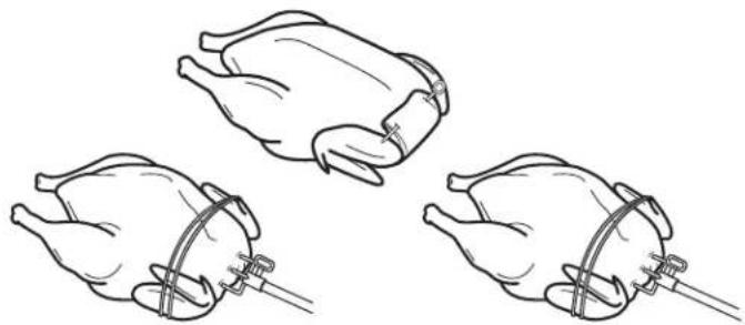 Broil King Regal 690 - UTILISER UNE BROCHE POUR LA VOLAILLE - 1