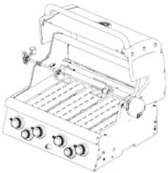 Broil King Monarch 390 - CUISSON AU TOURNEBROCHE - 1