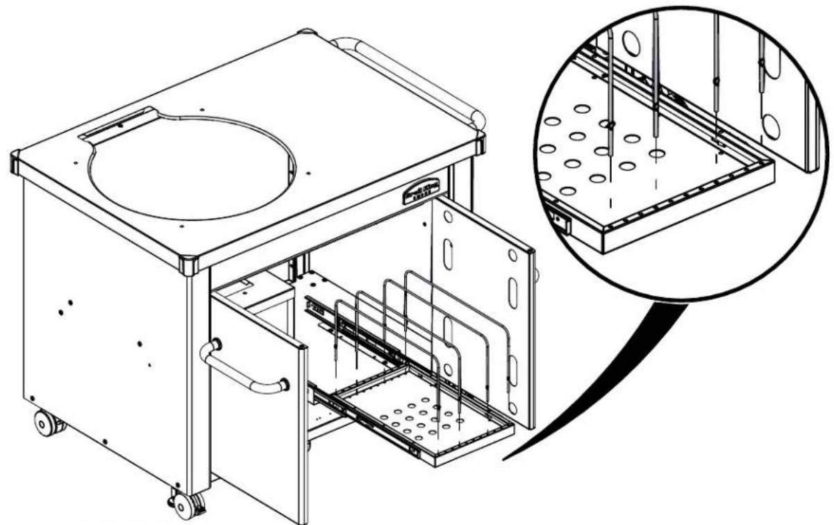 Broil King Keg Grilling Cabinet - 19 - 1