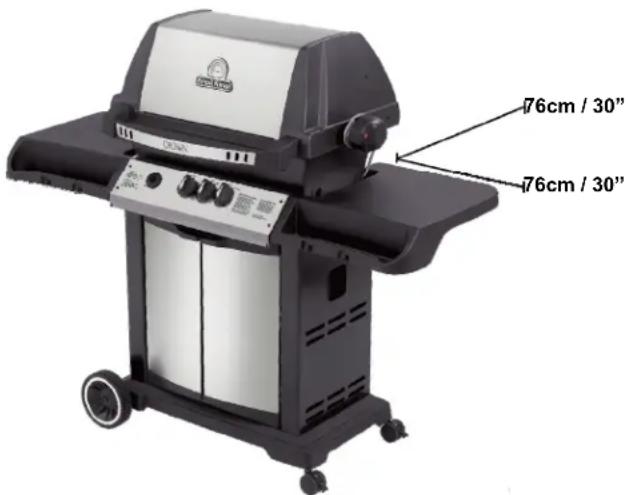 Broil King PortaChef Pro - WARNING - 1