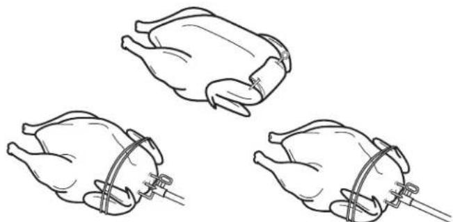 Broil King Baron 540 Pro - CÓMO USAR UNA BARRA-CARNE DE AVE - 1