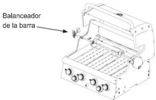 Broil King Baron 540 Pro - BALANCEADOR DE LA BARRA - 1