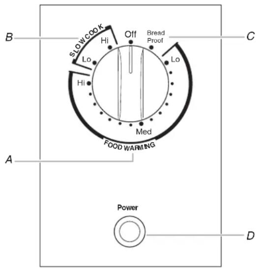 KITCHENAID KEWS145 - UTILISATION DU TIROIR-RECHAUD - 1