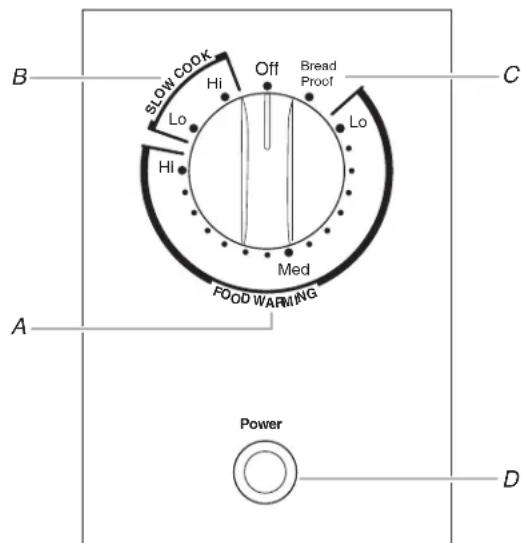 KITCHENAID KEWS145 - WARMING DRAWER USE - 1