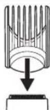 PANASONIC ERGC50 - Comb attachment [A] (1 mm to 5 mm) - 2