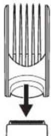 PANASONIC ERGC50 - Peine [A] (de 1 mm a 5 mm) - 8