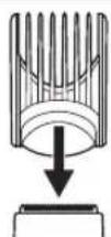 PANASONIC ERGC50 - Kammaufsatz [A] (1 mm bis 5 mm) - 2
