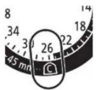 PANASONIC ERGC50 - Accesoriu pieptene [C] (de la 26 mm până la 45 mm) ER-GC70 - 1