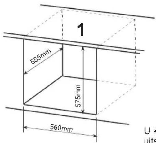 TECHWOOD EBA Multi 5 X ST - INSTALLATIE VAN DE INGEBOUWDE OVEN - 1
