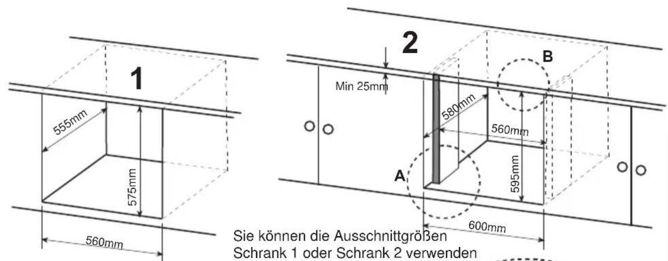 TECHWOOD EBA Multi 5 X ST - EINBAU DES HERDS - 1