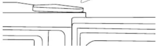 Igloo FR832 - Changement de l'orientation de la porte (voir figure 4) - 1