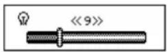 Difrnce MP840 - - "Achtergrondverlichting" instelling. - 1