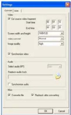 Difrnce MP1100 - Fragment selection with the property settings - 1