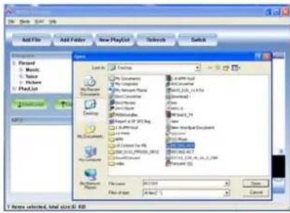 Difrnce MP1100 - Het converteren van ACT-audioaar WAV-audio. - 3