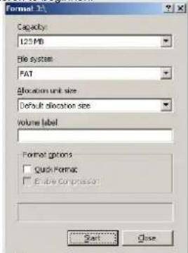 Difrnce MP1100 - He gebruik van Formatteren in Windows® - 2