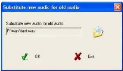 Difrnce MP1100 - Replacing the audio file - 3