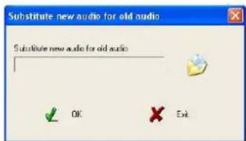 Difrnce MP1100 - Replacing the audio file - 1