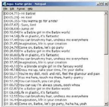 Difrnce MP1100 - EditingLyrics - 1