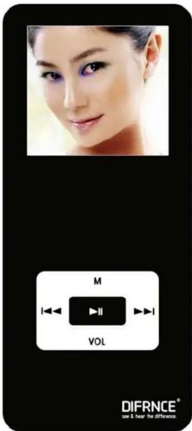 Difrnce MP1010 - POCKET PLAYER 1GB - 1