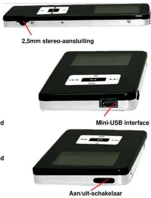 Difrnce MP1010 - Toetsfunties - 2