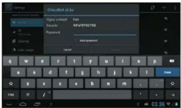 Difrnce DIT901102 - Select an available Wi-Fi network to connect to: - 1