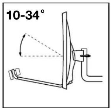 10-34°