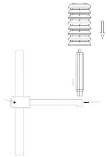 Cresta DTX500 - - Mountingthe outdoorportbato the stabilizeristmasm - masteel - 2