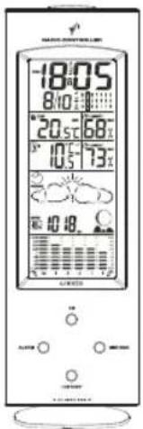Cresta WXR890 - REGLAGE DE L'HEURE ET DE LA DATE MANUELLE - 2